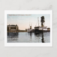 Empress Hotel and C.P.R. Steamers, Victoria, B.C.