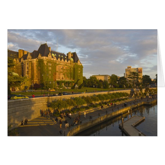 Empress Hotel and Inner Harbour waterfront, (Front Horizontal)