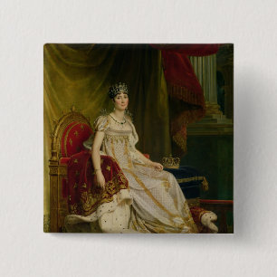 Empress Josephine 1808 15 Cm Square Badge