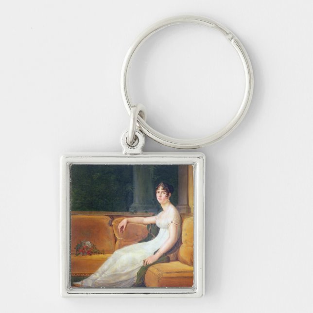 Empress Josephine  at Malmaison, c.1801 Key Ring (Front)