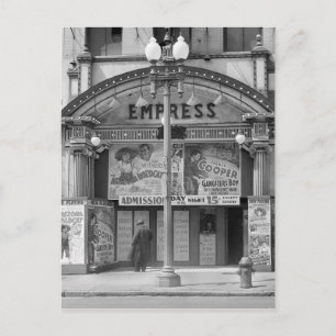 Empress Movie Theater, 1939 Postcard