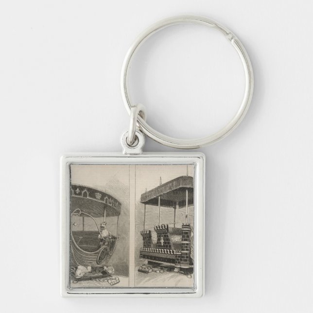 Empress of India Key Ring (Front)