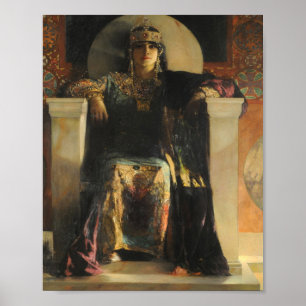 Empress Theodora - Benjamin Constant - 1886 Poster
