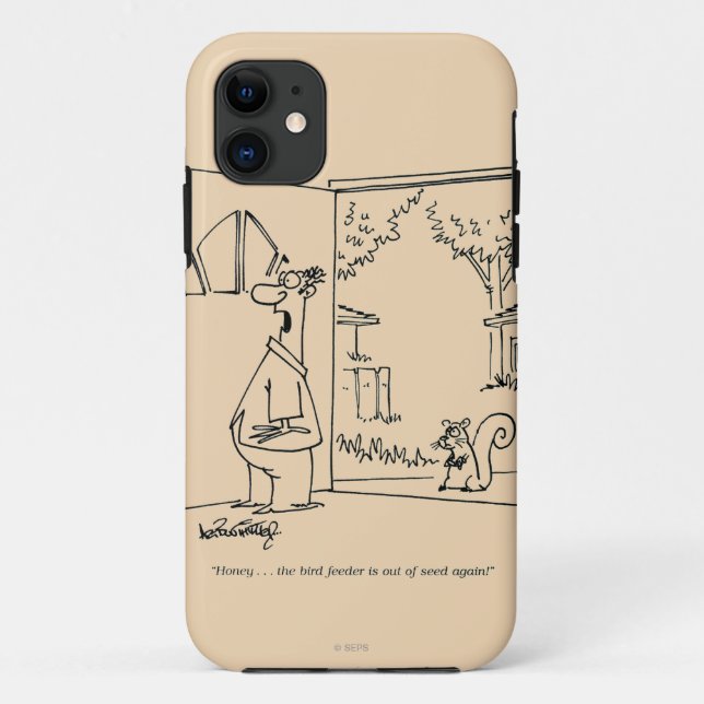 Empty Bird Feeder Case-Mate iPhone Case (Back)