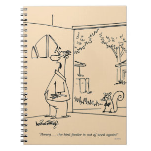 Empty Bird Feeder Notebook
