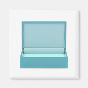 Empty box for jewelry or gifts magnet