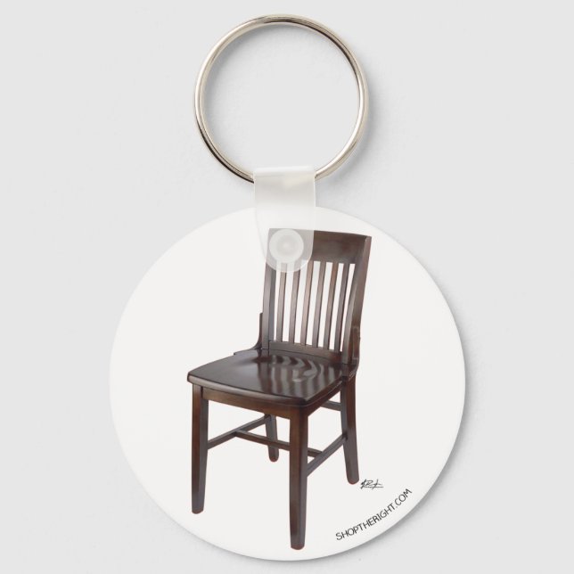 Empty Chair Key Ring (Front)