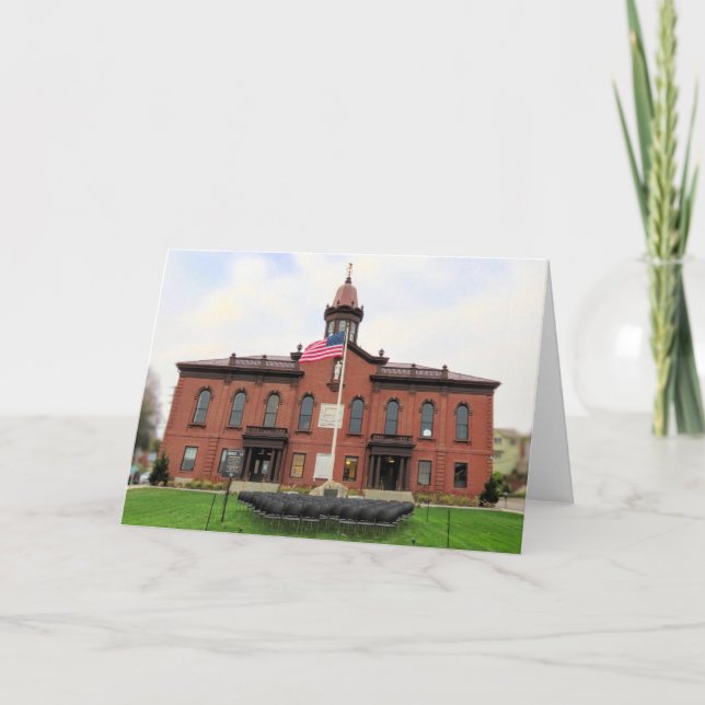 Empty chair memorial card (Front)
