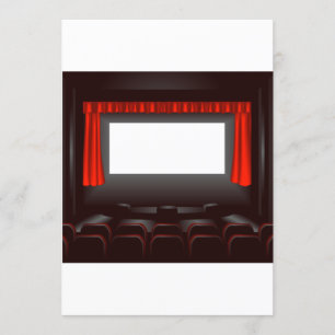 Empty Cinema Invitations