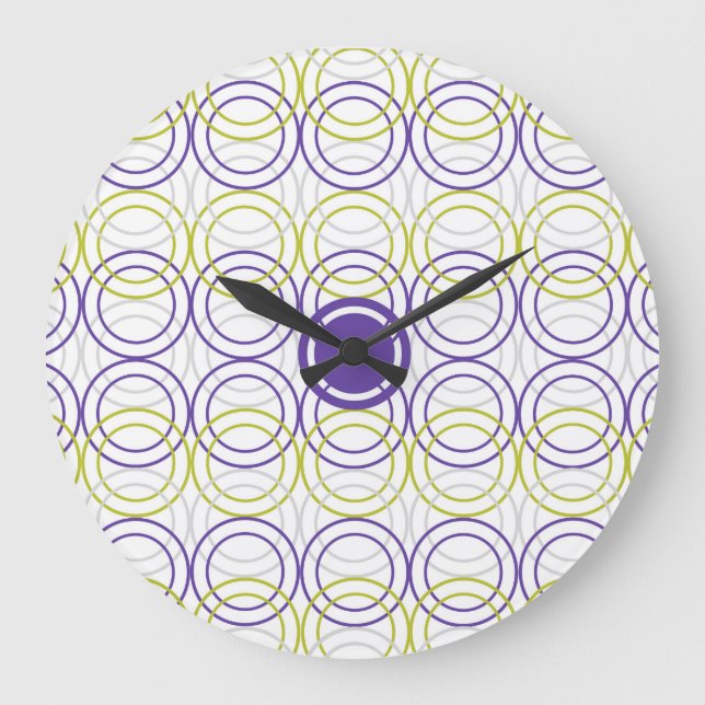 Empty circles large clock (Front)