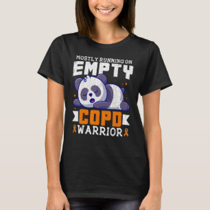 Empty COPD Warrior Awareness Support Month Orange T-Shirt