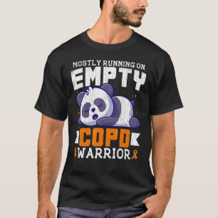 Empty COPD Warrior Awareness Support Month Orange T-Shirt