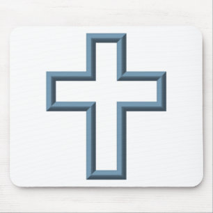 Empty cross mouse pad
