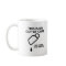 Empty Cup of Care Funny Mug