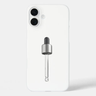 Empty dropper pipette iPhone 16 plus case