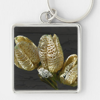 Empty Lily Seed Pods Coordinating Items Key Ring