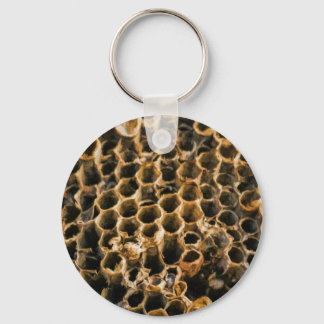 Empty Nest Button Keychain