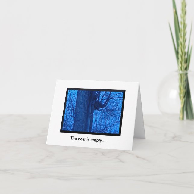 Empty Nest/Here For You Note Card (Front)