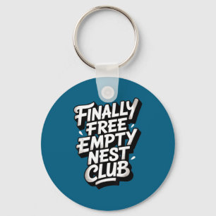 Empty Nest Parenting Empty Nester Design Key Ring