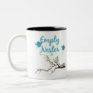 Empty Nester Two-Tone Coffee Mug