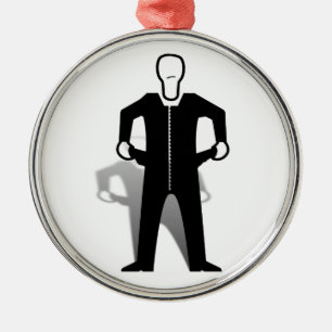 Empty Pockets Metal Tree Decoration