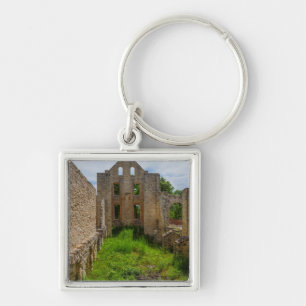 Empty Room Ruins Key Ring