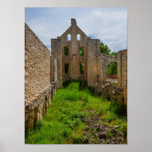 Empty Room Ruins Poster