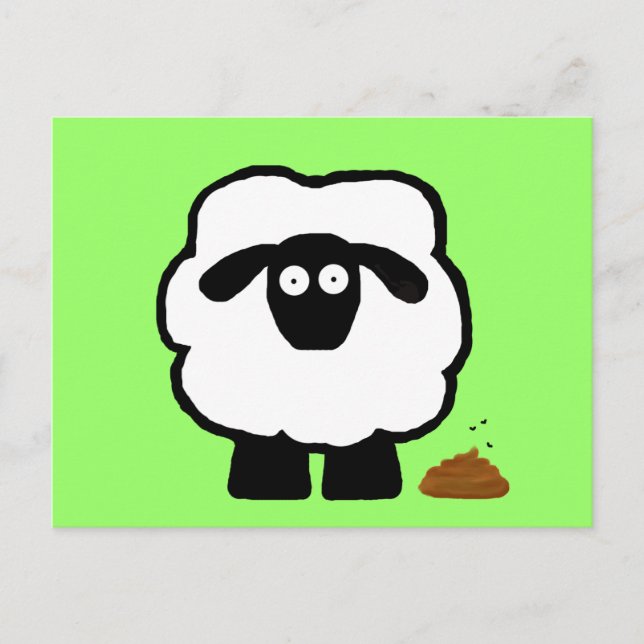 Empty Sheep Postcards (Front)