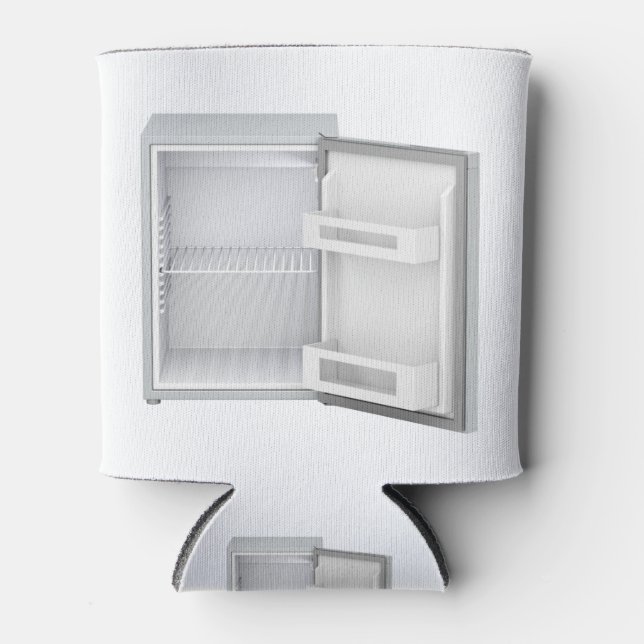 Empty small fridge can cooler (Front)