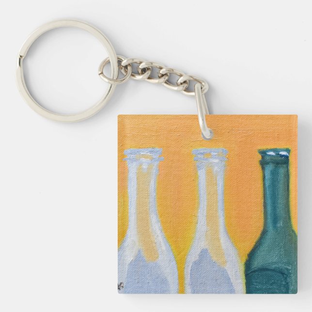 Empty Soda Bottles Key Ring (Front)