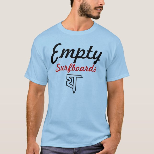 Empty Surfboards T T-Shirt (Front)