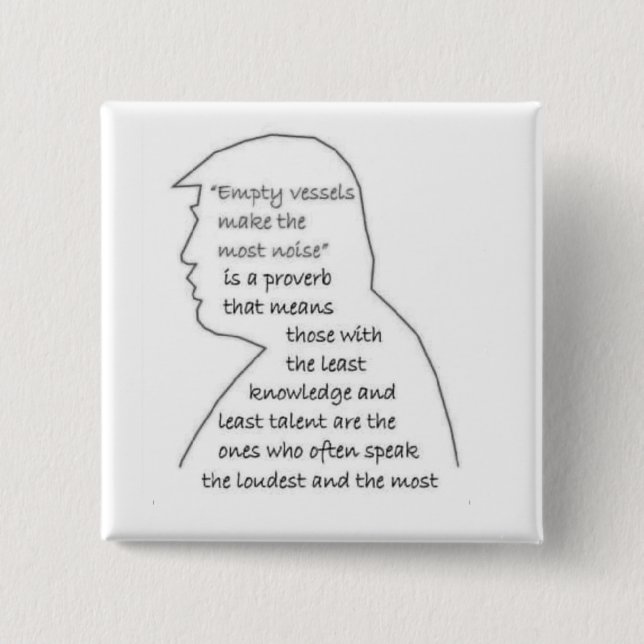 Empty Vessels Button (Front)