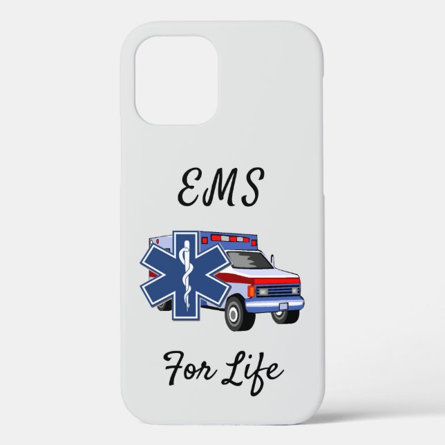 EMS Ambulance For Life   Case-Mate iPhone Case (Back)