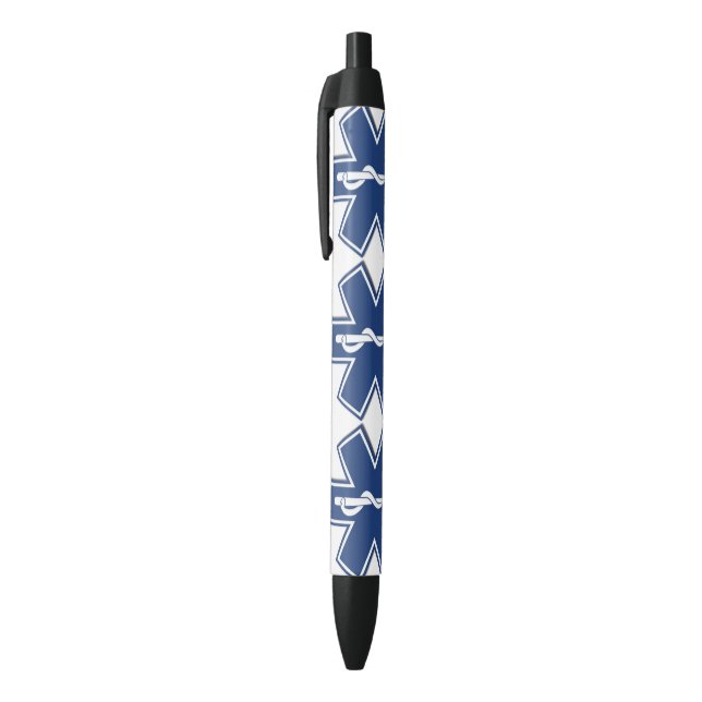 EMS BLACK INK PEN (Top (Vertical))