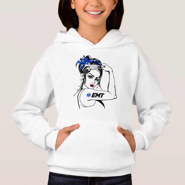 EMS Emergency EMT Rosie The Riveter (Front)