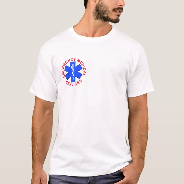 EMS EMT  fire rescue emergency medical T-Shirt (Front)