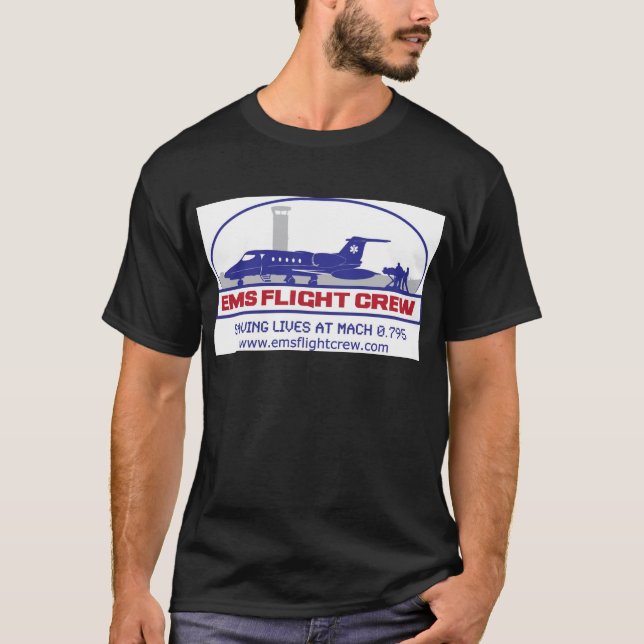 EMS Flight Crew Jet T-Shirt (Front)