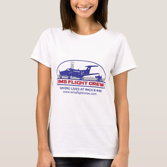 EMS Flight Crew Turboprop T-Shirt (Front)