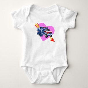 EMS Heart of Care   Baby Bodysuit