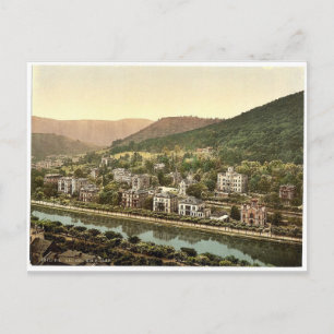 Ems-Les Bains (i.e., Bad Ems), Hesse-Nassau, Germa Postcard