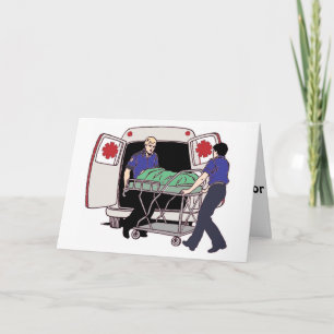 EMS Making a Difference Every Day Thank You Card