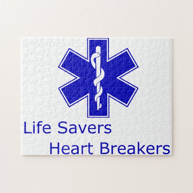 EMS Paramedic EMT Fire Creative Jigsaw Puzzle (Horizontal)