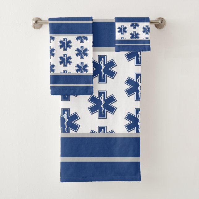 EMS Paramedics and EMT   Bath Towel Set (Insitu)