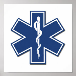 EMS Star of Life Poster