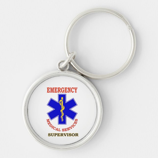 EMS SUPERVISOR KEY RING (Front)