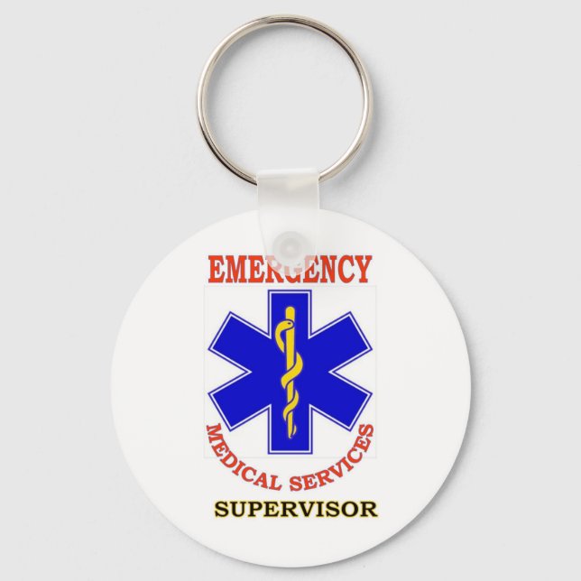 EMS SUPERVISOR KEY RING (Front)