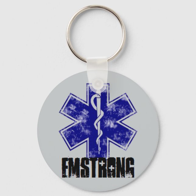 EMSTRONG (Logo Only) Key Ring (Front)