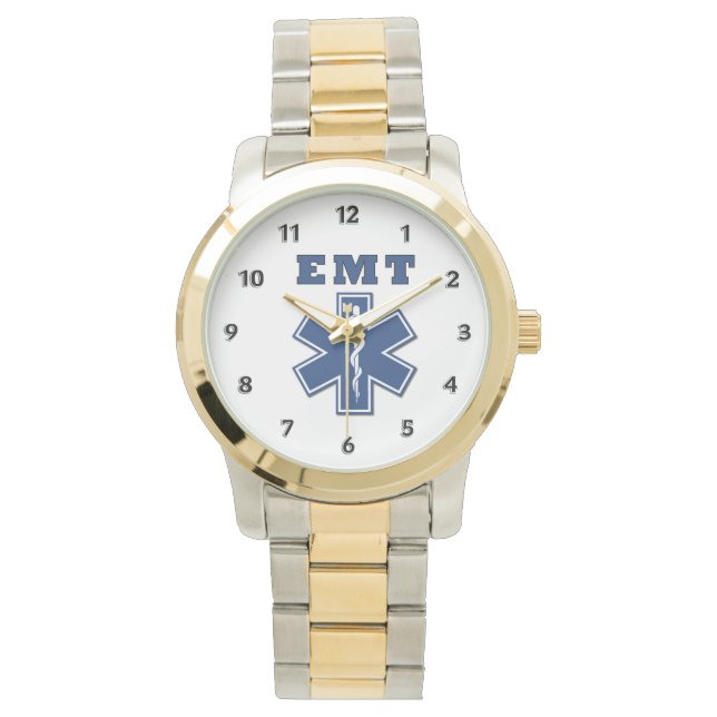 EMT Blue Star of Life Watch (Front)