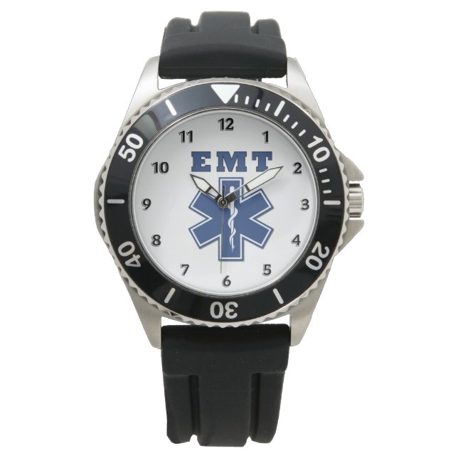 EMT Blue Star of Life Watch (Front)
