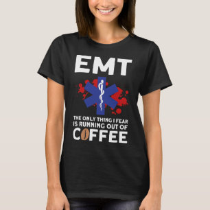 Emt Coffee - Funny Emt Halloween T-Shirt